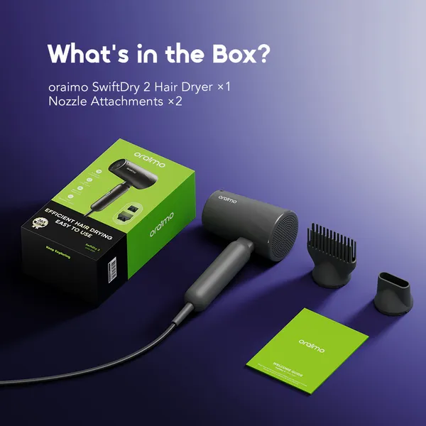 ORAIMO SWIFTDRY 2 FOLDABLE 800W EFFICIENT HAIR DRYER  for sale in Nairobi | Soko Ads