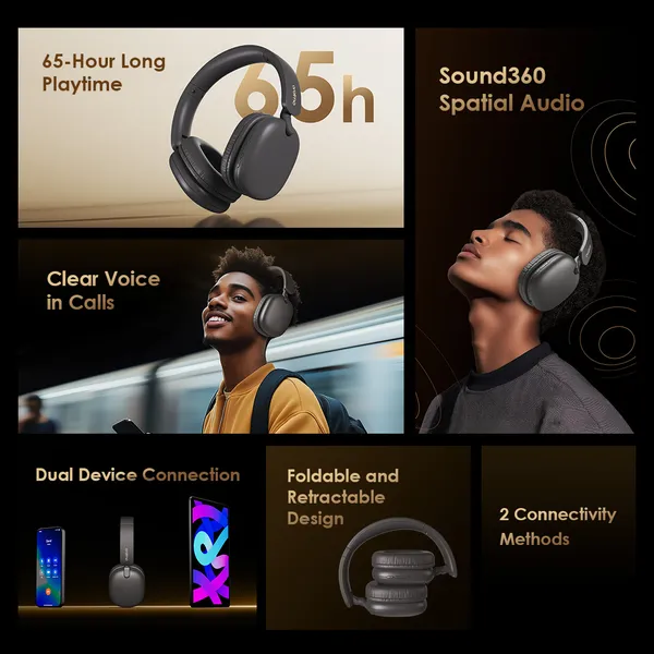 Oraimo BoomPop Lite ENC Over-Ear Wireless Headphones for sale in Nairobi | Soko Ads