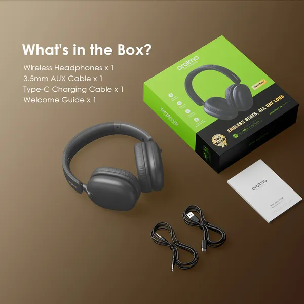 Oraimo BoomPop Lite ENC Over-Ear Wireless Headphones for sale in Nairobi | Soko Ads