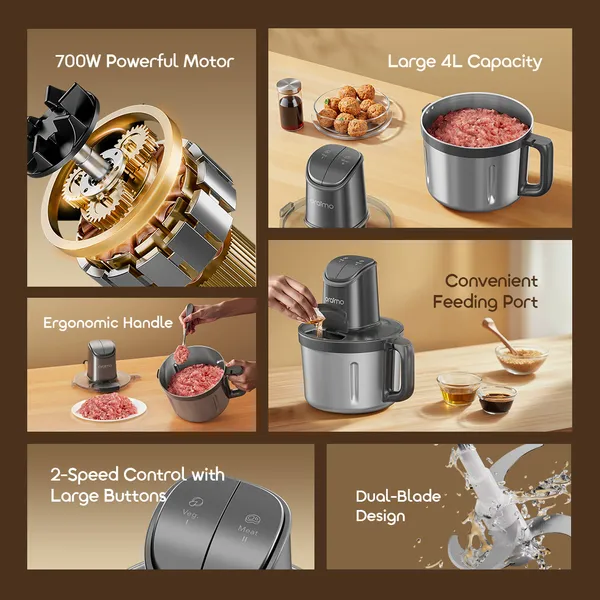 ORAIMO POWERMINCE 700W MEAT GRINDER – LARGE 4L CAPACITY for sale in Nairobi | Soko Ads