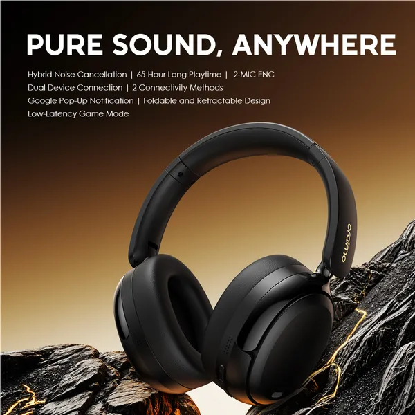 Oraimo BoomPop N Wireless Hybrid Noise Cancelling Over-Ear Headphones for sale in Nairobi | Soko Ads