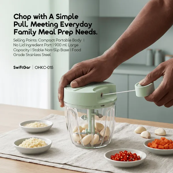ORAIMO SWIFTGAR COMPACT PORTABLE VEGETABLE CHOPPER for sale in Nairobi | Soko Ads