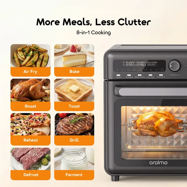 ORAIMO BAKEAIR PRO 8-IN-1 20L LARGE-CAPACITY AIR OVEN for sale in Nairobi | Soko Ads
