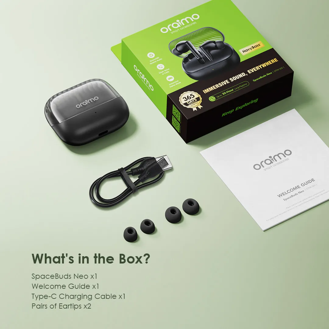Oraimo SpaceBuds Neo True Wireless Spatial Earbuds for sale in Nairobi | Soko Ads