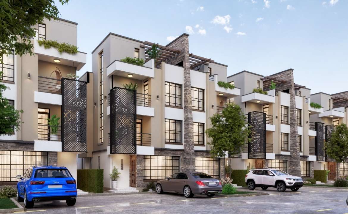  FOR SALE: MODERN 4-BEDROOM ALL ENSUITE TOWNHOUSES + DSQ – RUIRU KAMAKIS (NEAR COMPLETION) - KES.14.95M for sale in Kiambu 
 | Soko Ads