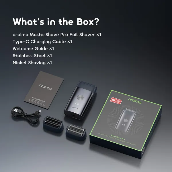 ORAIMO MASTERSHAVE PRO 2-IN-1 ELECTRIC SHAVER & HAIR CLIPPER | 13000RPM, ULTRA-THIN BIONIC FOIL  for sale in Nairobi | Soko Ads