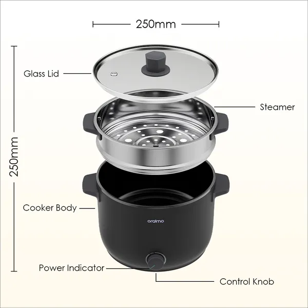 Oraimo SmartCooker 1000W 3L Electric Cooker for sale in Nairobi | Soko Ads
