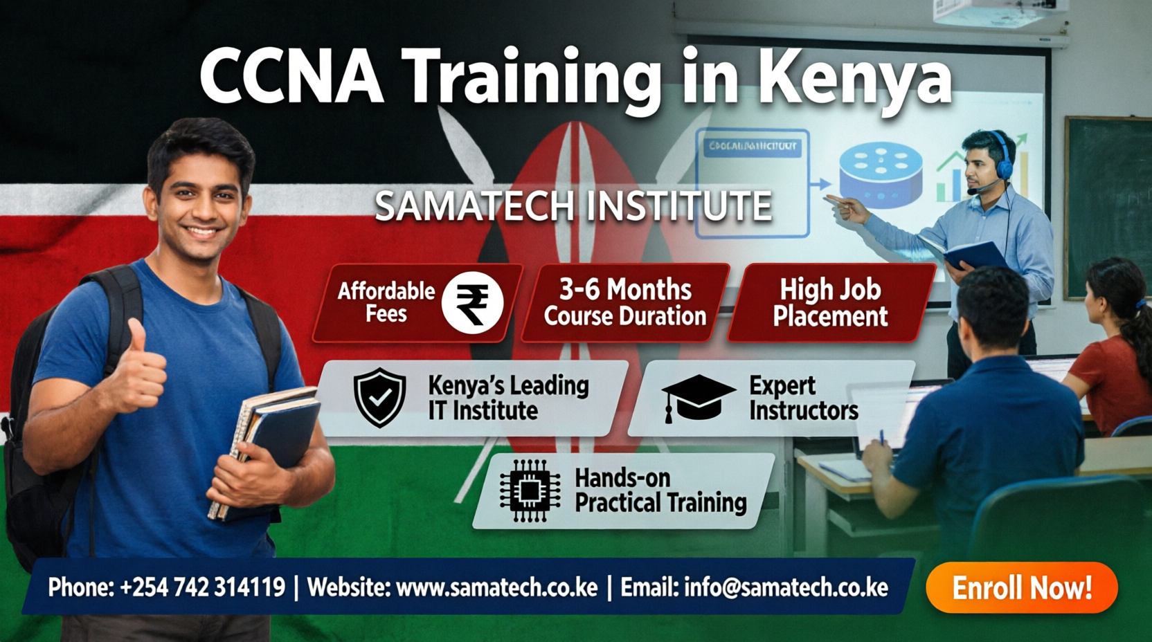 CCNA Class in Nairobi by CCNAGuru | SamaTech  for sale in Nairobi | Soko Ads