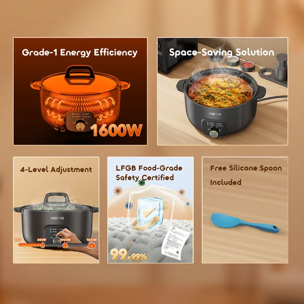 ORAIMO MULTIPOT S1 LITE – 6L MULTI-FUNCTIONAL ELECTRIC HOTPOT 🍲✨ for sale in Nairobi | Soko Ads