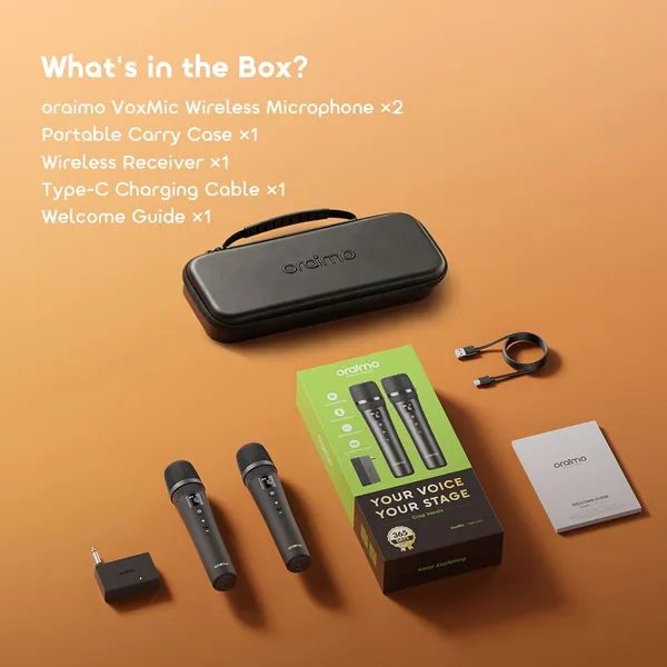 ORAIMO VOXMIC WIRELESS MICROPHONE for sale in Nairobi | Soko Ads