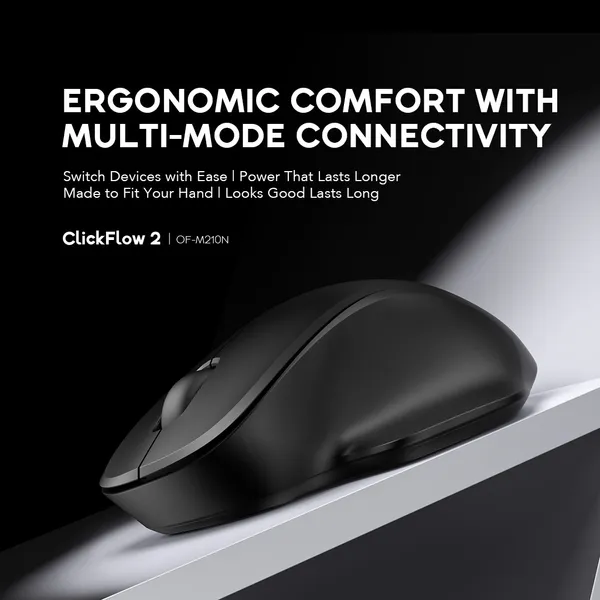 ORAIMO CLICKFLOW 2 ERGONOMIC MULTI-MODE WIRELESS MOUSE for sale in Nairobi | Soko Ads