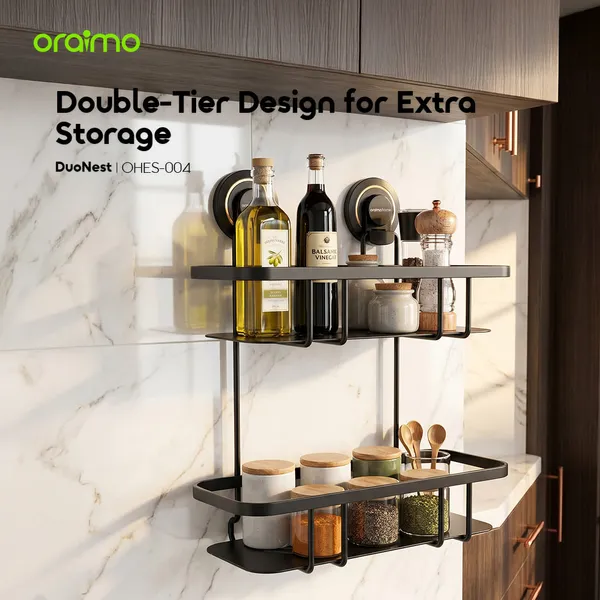 ORAIMO DUONEST NAIL-FREE DOUBLE-TIER STORAGE BASKET for sale in Nairobi | Soko Ads