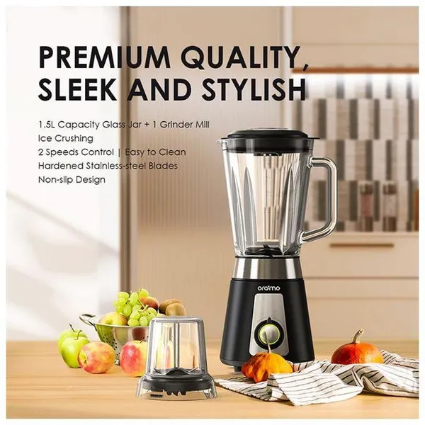 ORAIMO SMARTBLENDER – 1.5L GLASS JAR | ICE CRUSHING | SPEED CONTROL for sale in Nairobi | Soko Ads
