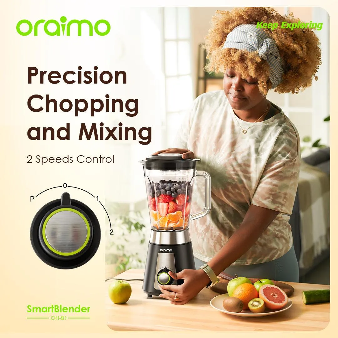 ORAIMO SMARTBLENDER – 1.5L GLASS JAR | ICE CRUSHING | SPEED CONTROL for sale in Nairobi | Soko Ads