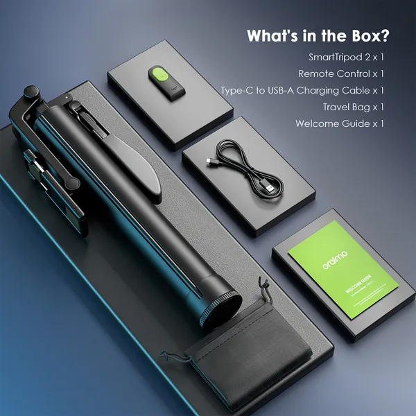 Oraimo SmartTripod 2 360° Tripod Gimbal Stabilizer for sale in Nairobi | Soko Ads