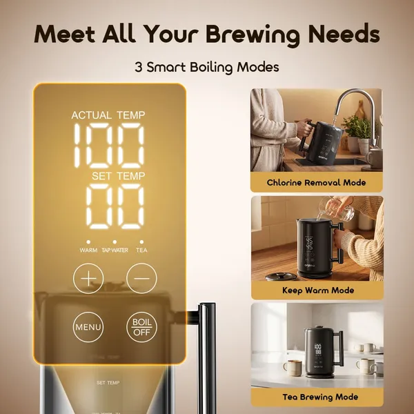 ORAIMO FASTBREW FAST SMART 1.7L 316 STAINLESS STEEL ELECTRIC KETTLE for sale in Nairobi | Soko Ads
