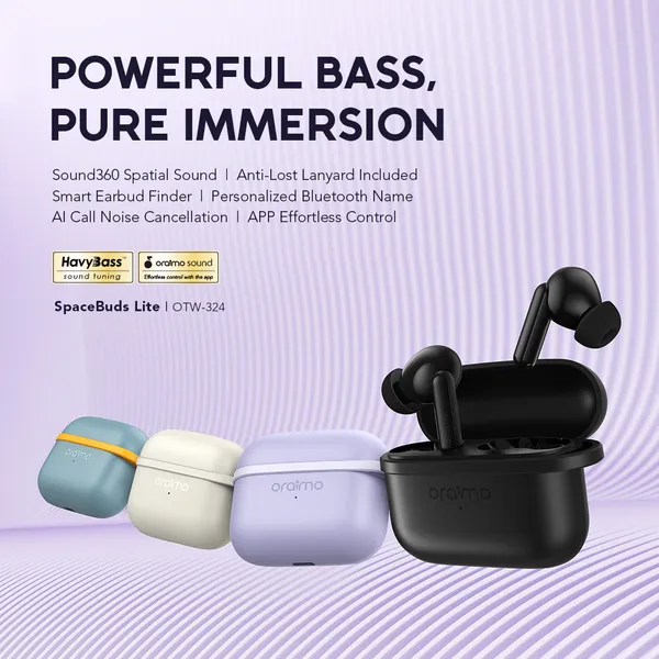 ORAIMO SPACEBUDS LITE SOUND360 ANTI-LOST TRUE WIRELESS EARBUDS for sale in Nairobi | Soko Ads