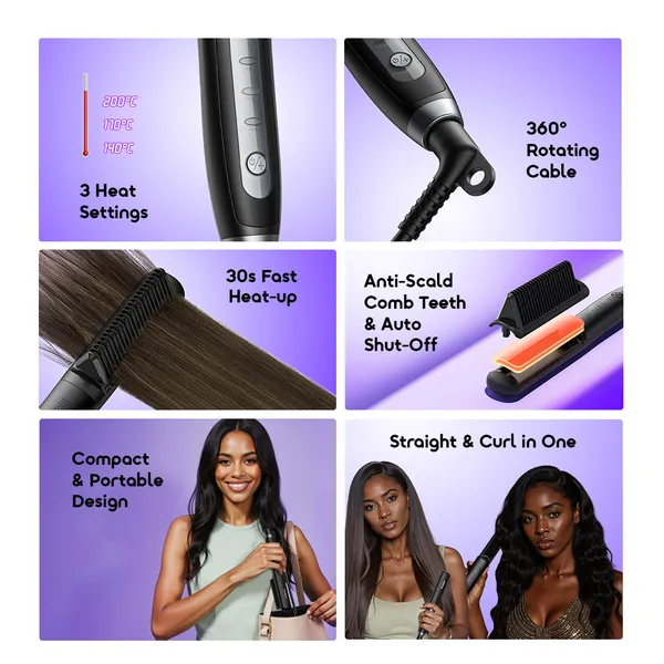 ORAIMO SLEEKWAVE HAIR STRAIGHTENER BRUSH – SMOOTH, SHINY HAIR IN MINUTES! for sale in Nairobi | Soko Ads
