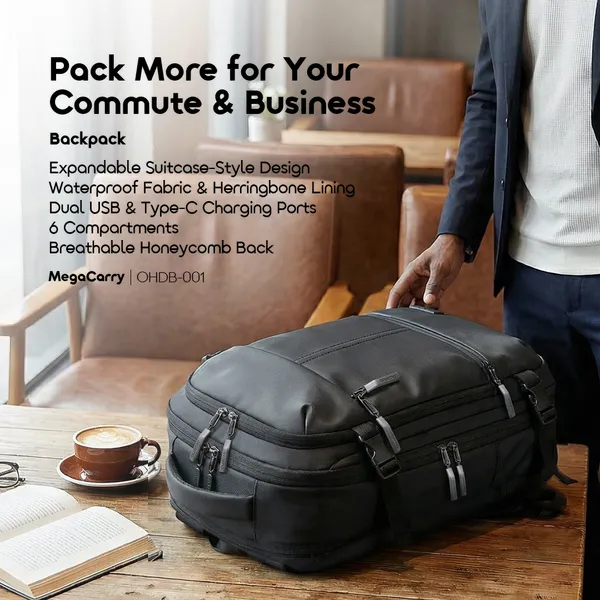 ORAIMO MEGACARRY EXPANDABLE WATERPROOF BUSINESS BACKPACK for sale in Nairobi | Soko Ads