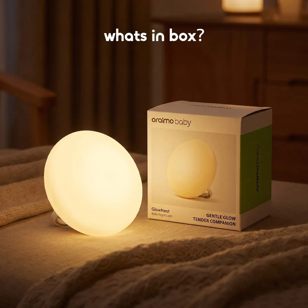 ORAIMO GLOWNEST SKIN FRIENDLY SILICONE BABY NIGHT LIGHT for sale in Nairobi | Soko Ads