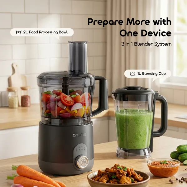 ORAIMO VOLTBLEND 3-IN-1 HIGH POWER MULTIFUNCTIONAL BLENDER for sale in Nairobi | Soko Ads