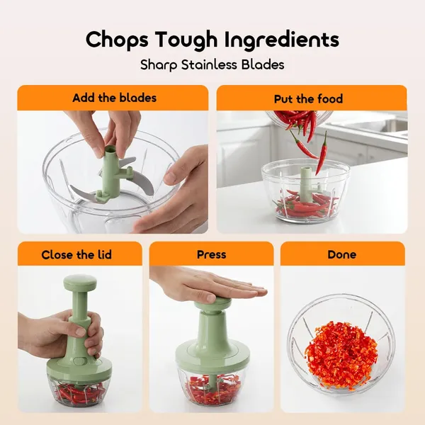 ORAIMO GRATESPIN 2 IN 1 STAINLESS SALAD SPINNER & CHOPPER  for sale in Nairobi | Soko Ads